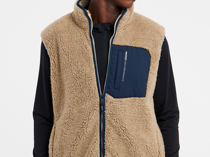 PRTHYAMS bodywarmer - BambooBeige