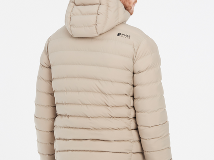 PRTBASSO outdoor pufferjacket - BambooBeige