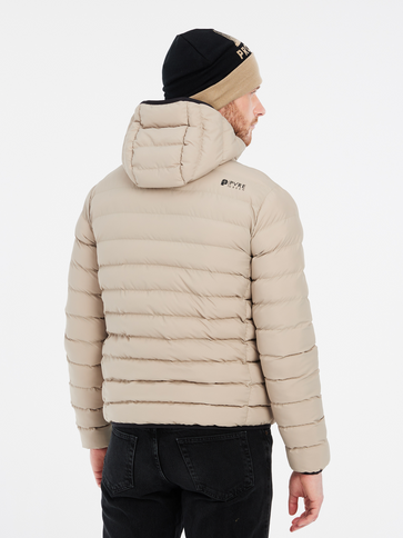 PRTBASSO outdoor pufferjacket - BambooBeige