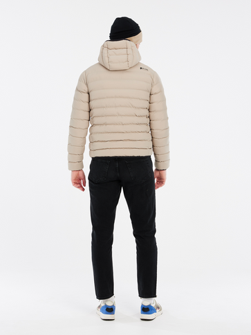 PRTBASSO outdoor pufferjacket - BambooBeige