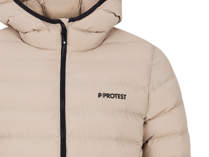 PRTBASSO outdoor pufferjacket - BambooBeige