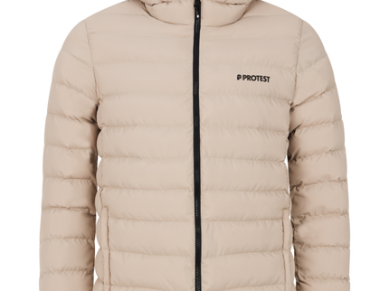 PRTBASSO outdoor pufferjacket - BambooBeige