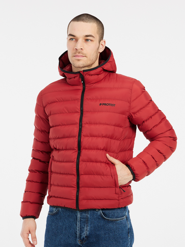 PRTBASSO outdoor pufferjacket - Barn Red