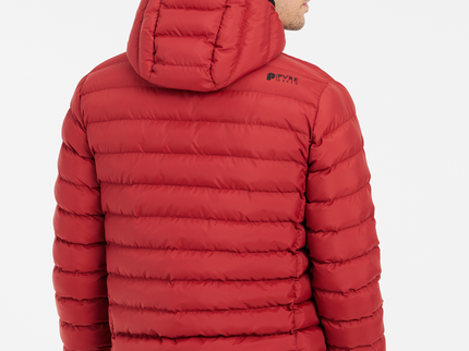 PRTBASSO outdoor puffer jacket - Barn Red