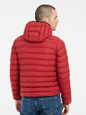 PRTBASSO outdoor pufferjacket - Barn Red