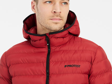 PRTBASSO outdoor puffer jacket - Barn Red