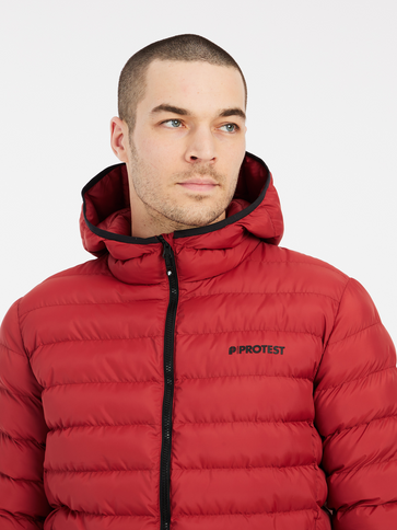 PRTBASSO outdoor pufferjacket - Barn Red