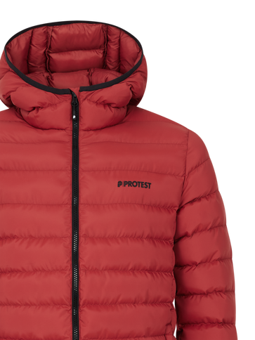 PRTBASSO outdoor pufferjacket - Barn Red