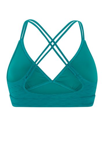 MIXRelaxi Triangle bikini top - Peacock Green  Bikini Top van Protest | SHAKA
