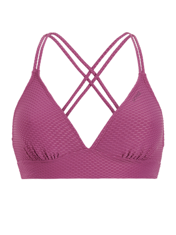MIXRelaxo Triangle bikini top - Punch Pink  Bikini Top van Protest | SHAKA