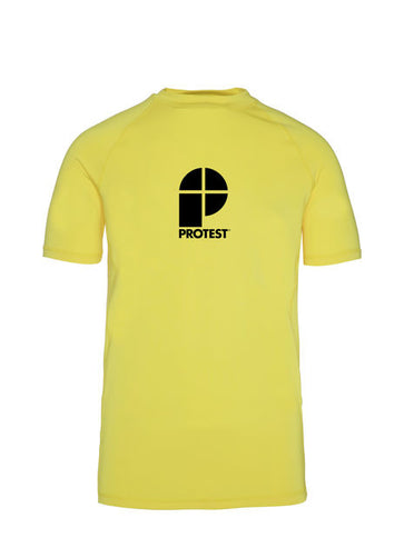 PRTCATER rashguard short sleeve - Sunshine