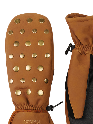 Honest mitten - Teddy Brown  Ski Handschoenen van Protest | SHAKA