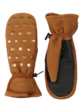 Honest mitten - Teddy Brown  Ski Handschoenen van Protest | SHAKA