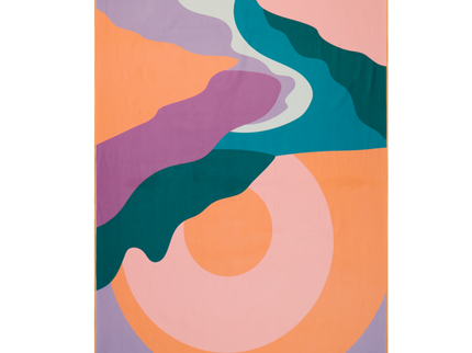 PRTLisboa towel - Valerianlilac  Beach Towel van Protest | SHAKA