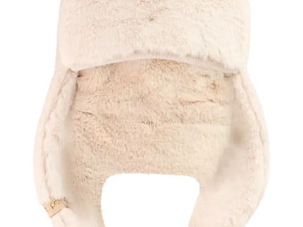 Sarina earflap hat - Kitoffwhite