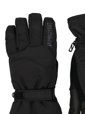 BARKAR gloves - True Black  Ski Handschoenen van Protest | SHAKA