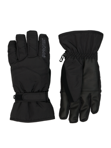 BARKAR gloves - True Black  Ski Handschoenen van Protest | SHAKA