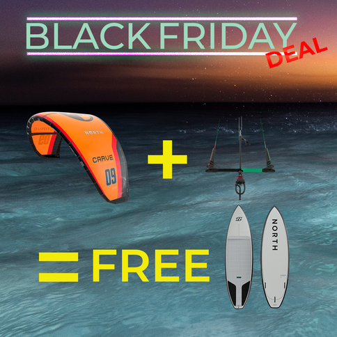 Carve + Navigator + Free Charge Surfboard - Black Friday Only!