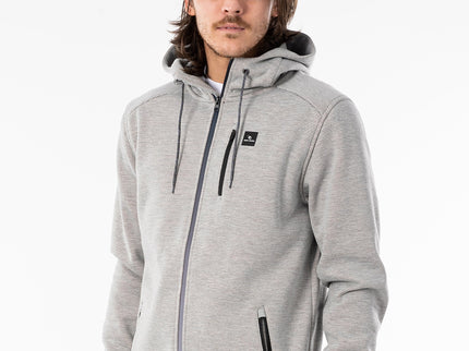 Anti Series Departed ZIP Thru - Grey  Sweat van Rip Curl | SHAKA