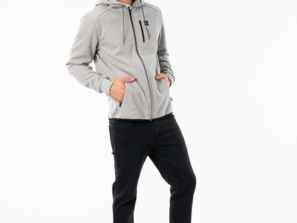 Anti Series Departed ZIP Thru - Grey  Sweat van Rip Curl | SHAKA