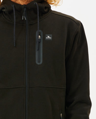 Anti Series Departed ZIP Thru - Black