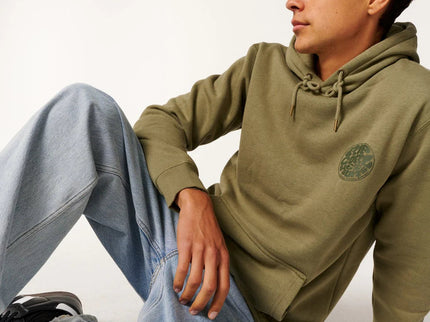 Wetsuit Icon Hood - Surplus Green  Sweat van Rip Curl | SHAKA