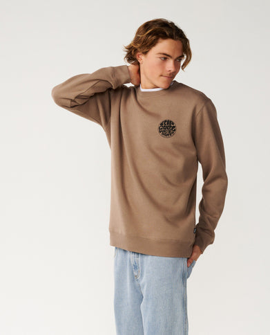 Wetsuit Icon Crew - Walnut  Sweat van Rip Curl | SHAKA
