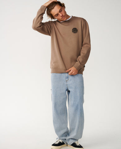 Wetsuit Icon Crew - Walnut  Sweat van Rip Curl | SHAKA