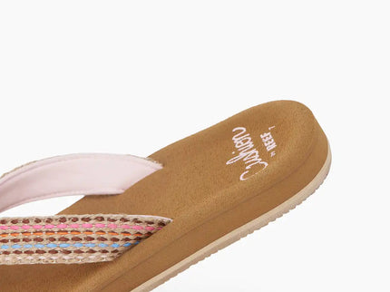 Baja - Elana Brown/Pink  Slipper van Reef | SHAKA