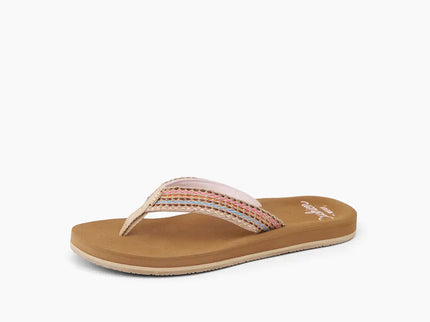 Baja - Elana Brown/Pink  Slipper van Reef | SHAKA