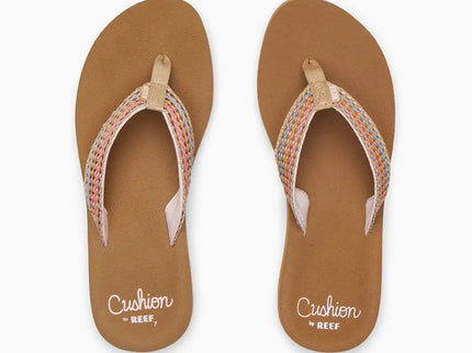 Baja - Elana Brown/Pink  Slipper van Reef | SHAKA