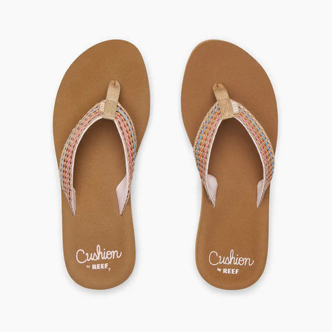 Baja - Elana Brown/Pink  Slipper van Reef | SHAKA