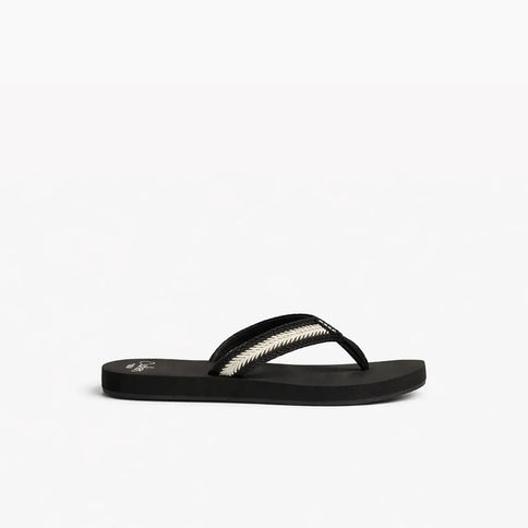 Baja - Maria Black/Vintage  Slipper van Reef | SHAKA