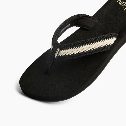 Baja - Maria Black/Vintage  Slipper van Reef | SHAKA