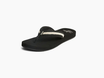 Baja - Maria Black/Vintage  Slipper van Reef | SHAKA