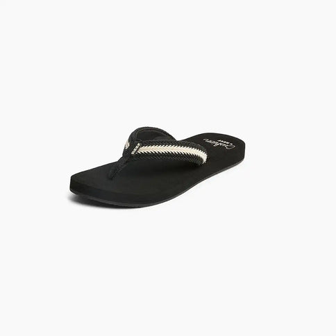 Baja - Maria Black/Vintage  Slipper van Reef | SHAKA