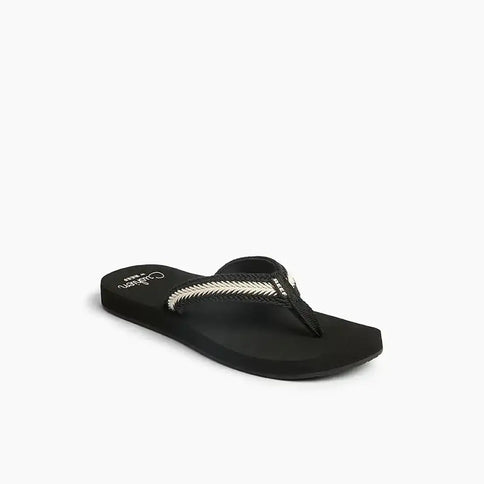 Baja - Maria Black/Vintage  Slipper van Reef | SHAKA