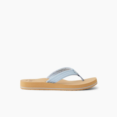 Reef Cushion Breeze - Dusty Blue  Slipper van Reef | SHAKA