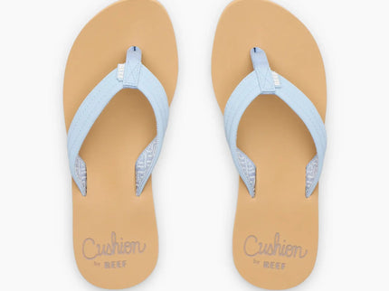 Reef Cushion Breeze - Dusty Blue  Slipper van Reef | SHAKA