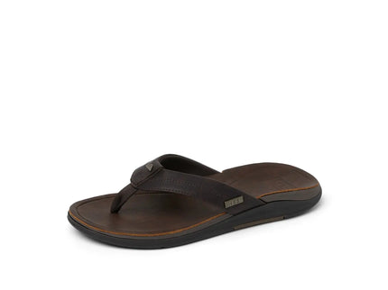 Offshore Leather - Dark Brown  Slipper van Reef | SHAKA