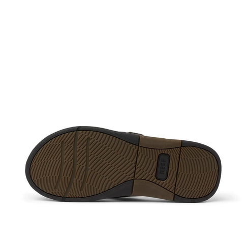 Offshore Leather - Dark Brown  Slipper van Reef | SHAKA