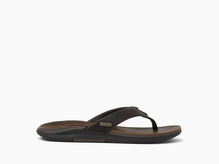 Offshore Leather - Dark Brown  Slipper van Reef | SHAKA