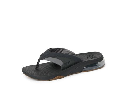Fanning -  Black/Gum  Slipper van Reef | SHAKA