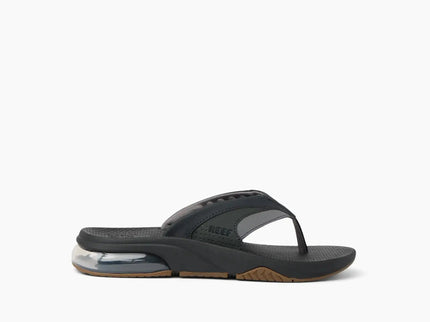 Fanning -  Black/Gum  Slipper van Reef | SHAKA