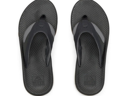 Fanning -  Black/Gum  Slipper van Reef | SHAKA