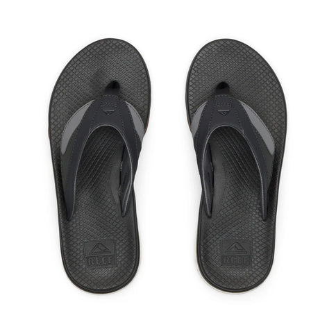 Fanning -  Black/Gum  Slipper van Reef | SHAKA