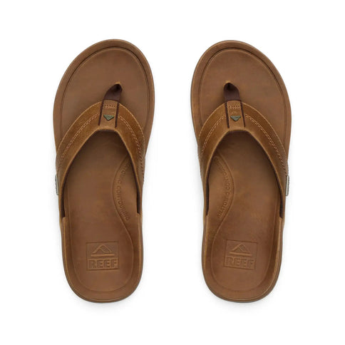 Offshore Leather - Bronze/Brown  Slipper van Reef | SHAKA