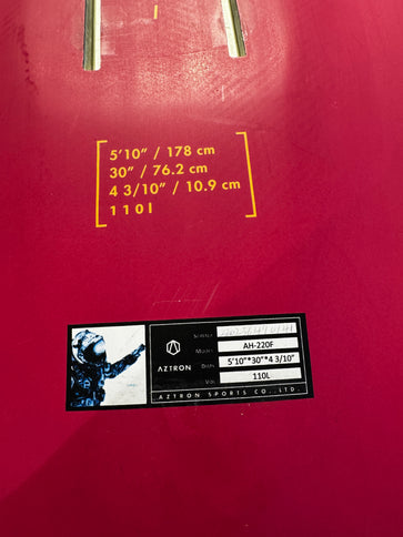 Aztron Falcon 5'10" 110L.