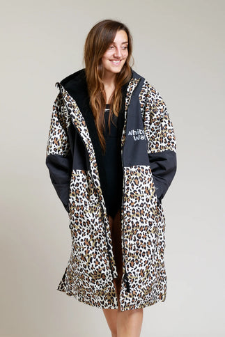 Hard Shell Robe - Leopard Print