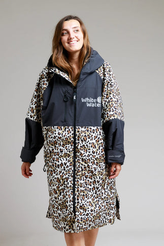 Hard Shell Robe - Leopard Print